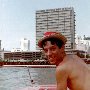 Miami Beach 1962 - Gerry in laguna