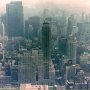 New York vista da Gerry dall'Empire State Building 1963 