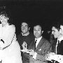 1965 Parigi Olympia, Francine Distel, Jean Pier Cassel, Fernand Raynaud,Sacha Distel e Gerry