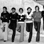 1976 Gerry con il cast di Radio Stramilano 