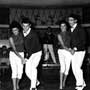 Torino 1958 - I Rock Stars Boys<br>
                                                                          Govanna Nosenzo, Gerry Bruno, Nick Ambros ( il cantante ), Anna Terzano e Dario Biancardi