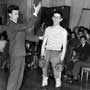 Torino 1958 - Sala da ballo Principe, Nick Ambros presenta Gerry Rock....y Balboa ante litteram