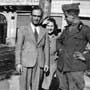 Torino 1939 - Il Papa' e la mamma in dolce attesa di Gerry e lo zio Enzo Durisi in C.so Peschiera
