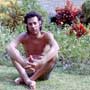 Tahiti 1973 - Gerry Bruno a villa Thalassa