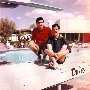 Las Vegas 1960 - Aldo Maccione e Gerry Bruno nella piscina del Dunes Hotel