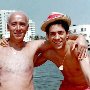 Miami Beach 1962 - Comm. Zanfrognini e Gerry in laguna